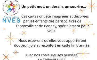 ✨ Un petit mot, un dessin, un sourire… et beaucoup de chaleur humaine ✨