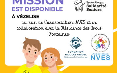 📣 Service civique – Mission disponible à Vézelise (54)