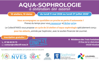 🌿 Début des ateliers d’aqua-sophrologie pour les aidants