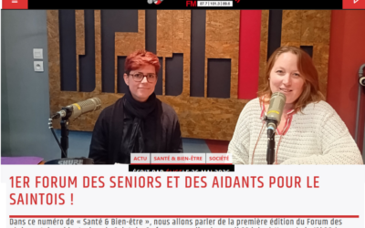 🎙️ Nous avons eu le plaisir de présenter le Forum des seniors et des aidants du Saintois sur Radio Déclic!