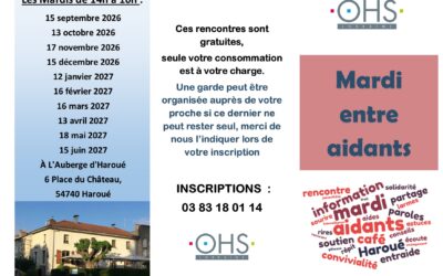 💜 Mardi entre aidants à Haroué
